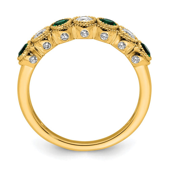 Lab Grown Diamond & Created Gemstone Rings