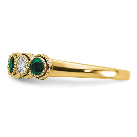 Lab Grown Diamond & Created Gemstone Rings