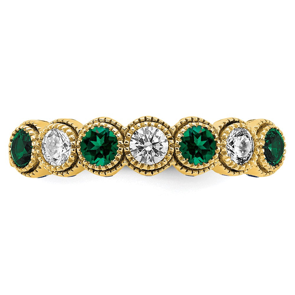 Lab Grown Diamond & Created Gemstone Rings