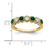 Lab Grown Diamond & Created Gemstone Rings