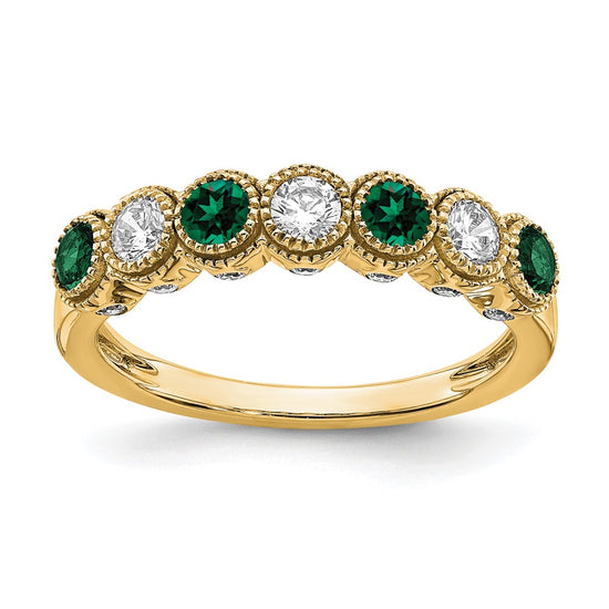 Lab Grown Diamond & Created Gemstone Rings