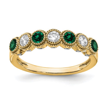 Lab Grown Diamond & Created Gemstone Rings