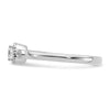 Petite Cushion Diamond Promise Rings