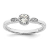 Petite Cushion Diamond Promise Rings