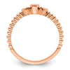 Petite Round Diamond Promise Rings