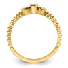 Petite Round Diamond Promise Rings