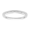 14k White Gold 1/5 carat Diamond Complete Wedding Band