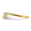 14K Gold Lab Grown Diamond VS/SI FGH Matching Wedding Band