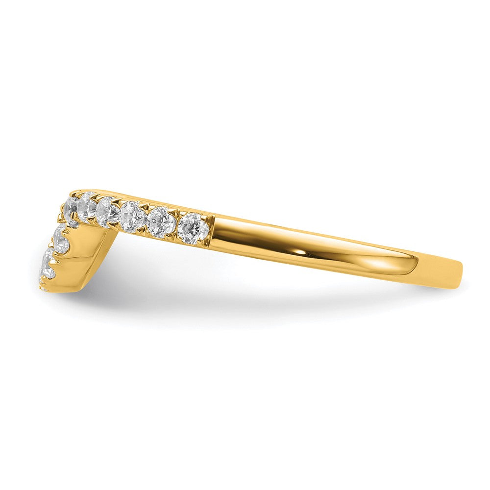 14K Gold Lab Grown Diamond VS/SI FGH Matching Wedding Band