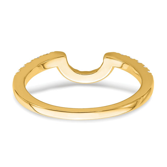 14K Gold Lab Grown Diamond VS/SI FGH Matching Wedding Band