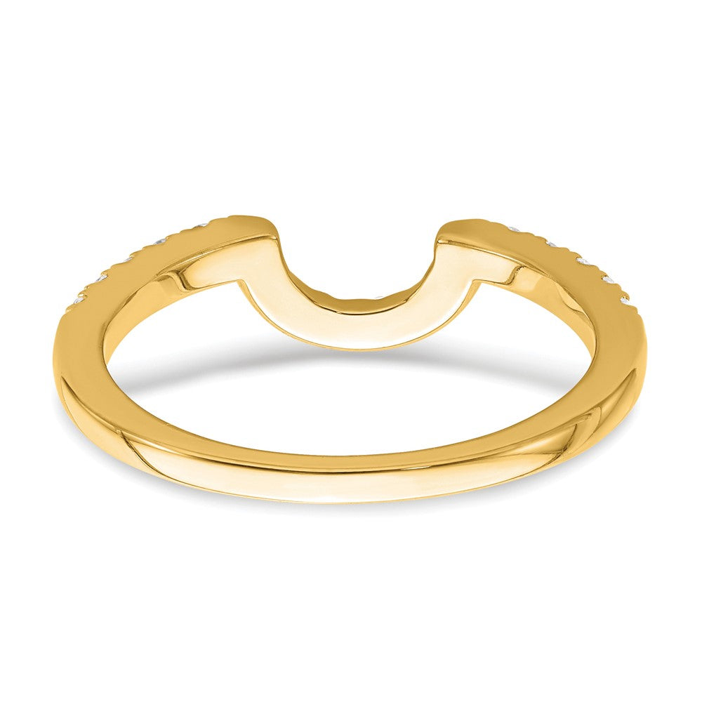 14K Gold Lab Grown Diamond VS/SI FGH Matching Wedding Band