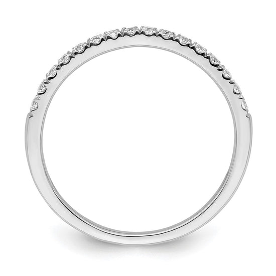 14k White Gold 1/2 carat Lab Grown Diamond VS/SI+ G+ Complete Set of Two Wedding Bands