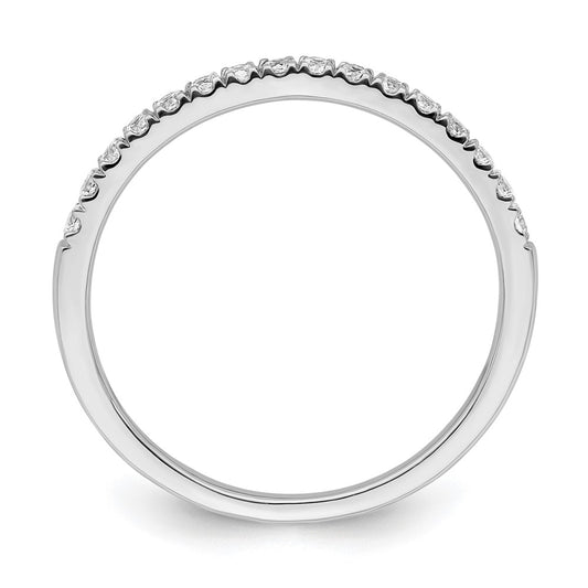 14k White Gold 1/2 carat Lab Grown Diamond VS/SI+ G+ Complete Set of Two Wedding Bands