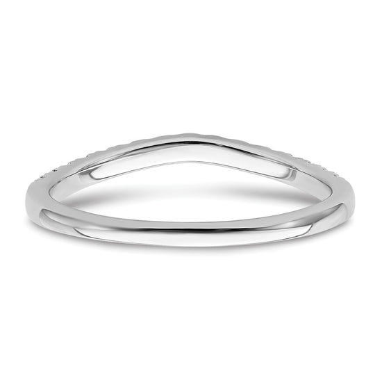 14k White Gold 1/2 carat Lab Grown Diamond VS/SI+ G+ Complete Set of Two Wedding Bands