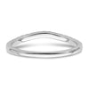 14k White Gold 1/2 carat Lab Grown Diamond VS/SI+ G+ Complete Set of Two Wedding Bands
