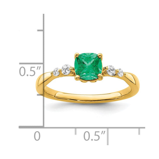 Gemstone and Diamond Ring