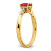Gemstone and Diamond Ring