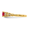 Gemstone and Diamond Rings