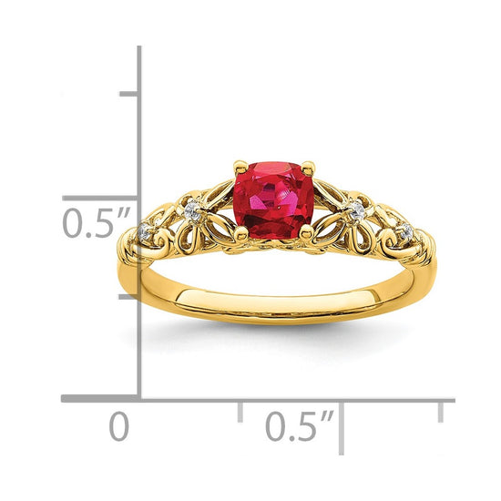 Gemstone and Diamond Rings