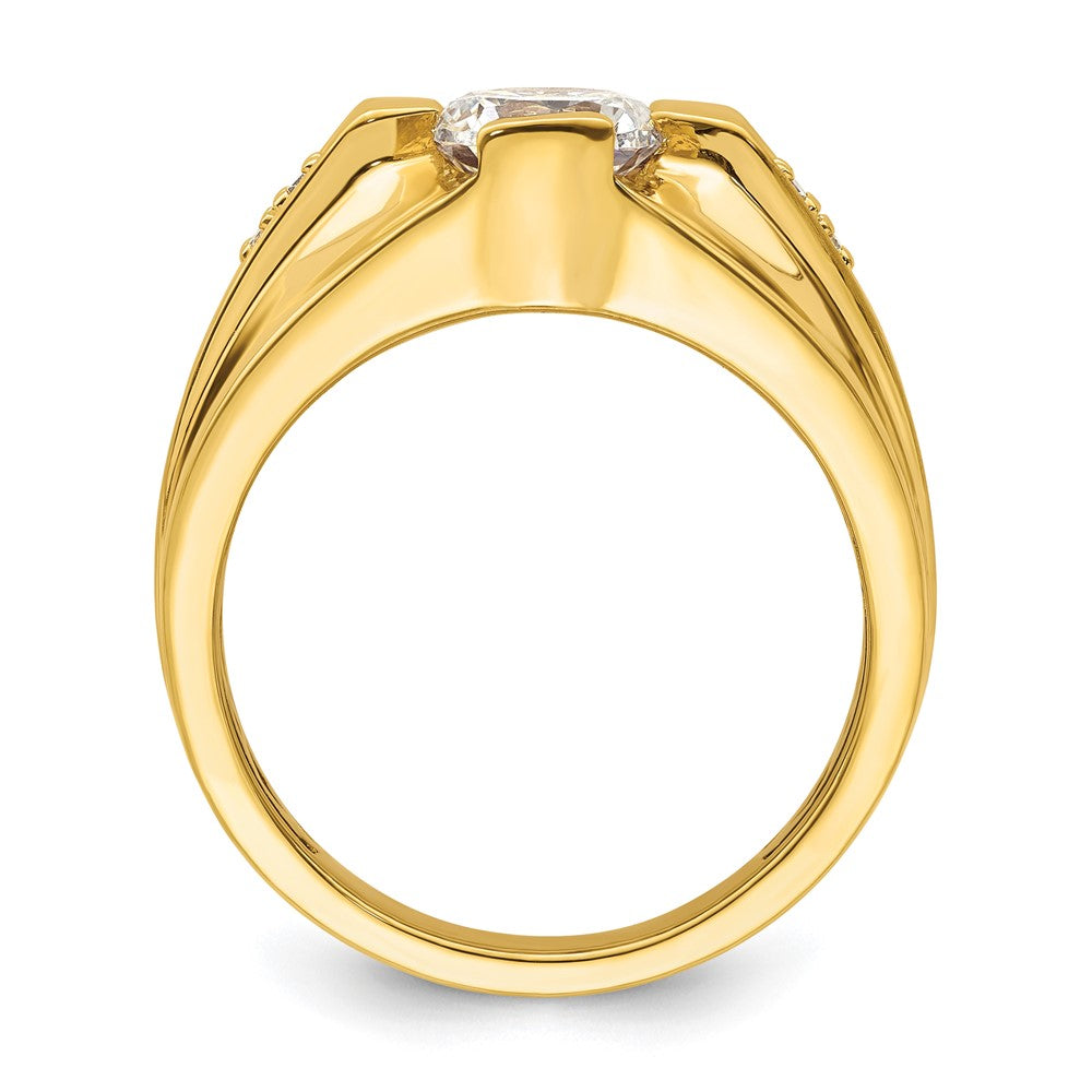 Gold Diamond Mens Rings