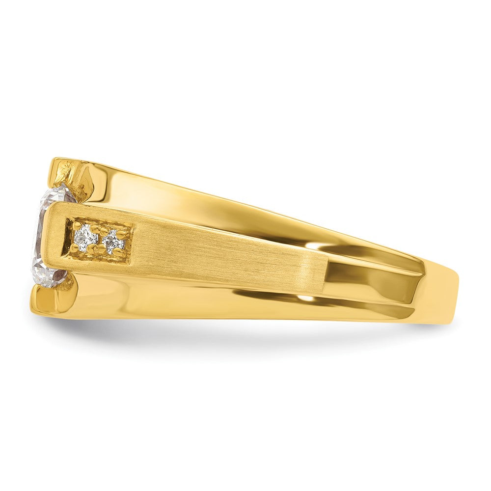 Gold Diamond Mens Rings