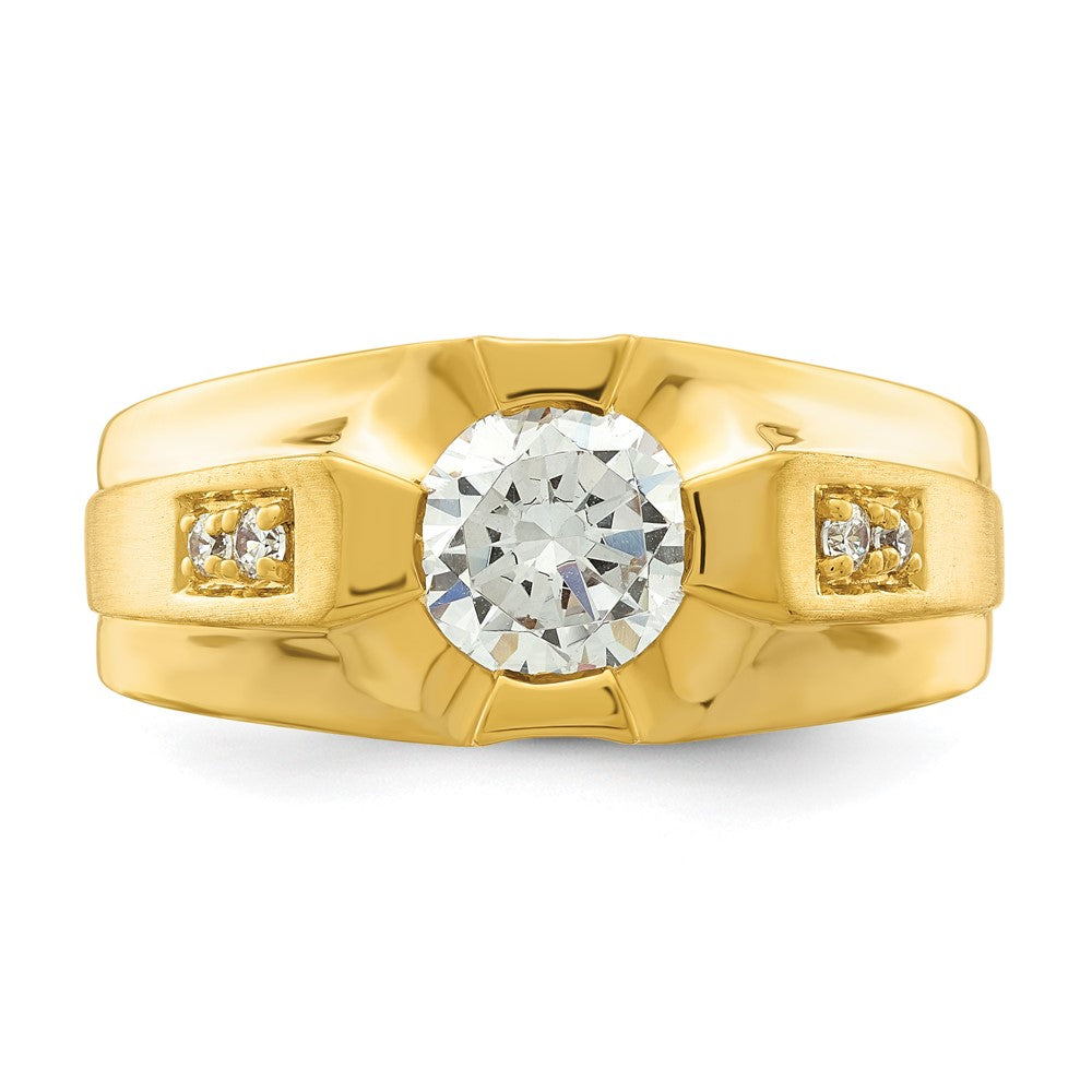 Gold Diamond Mens Rings