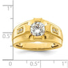 Gold Diamond Mens Rings