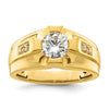 Gold Diamond Mens Rings