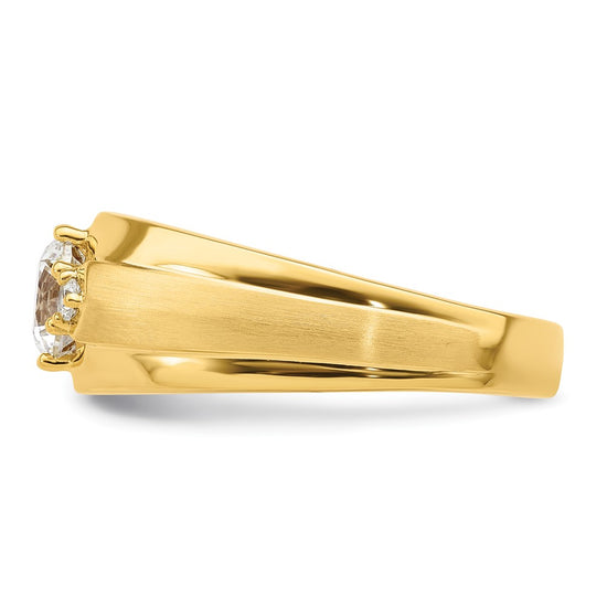 Gold Diamond Mens Rings