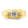 Gold Diamond Mens Rings