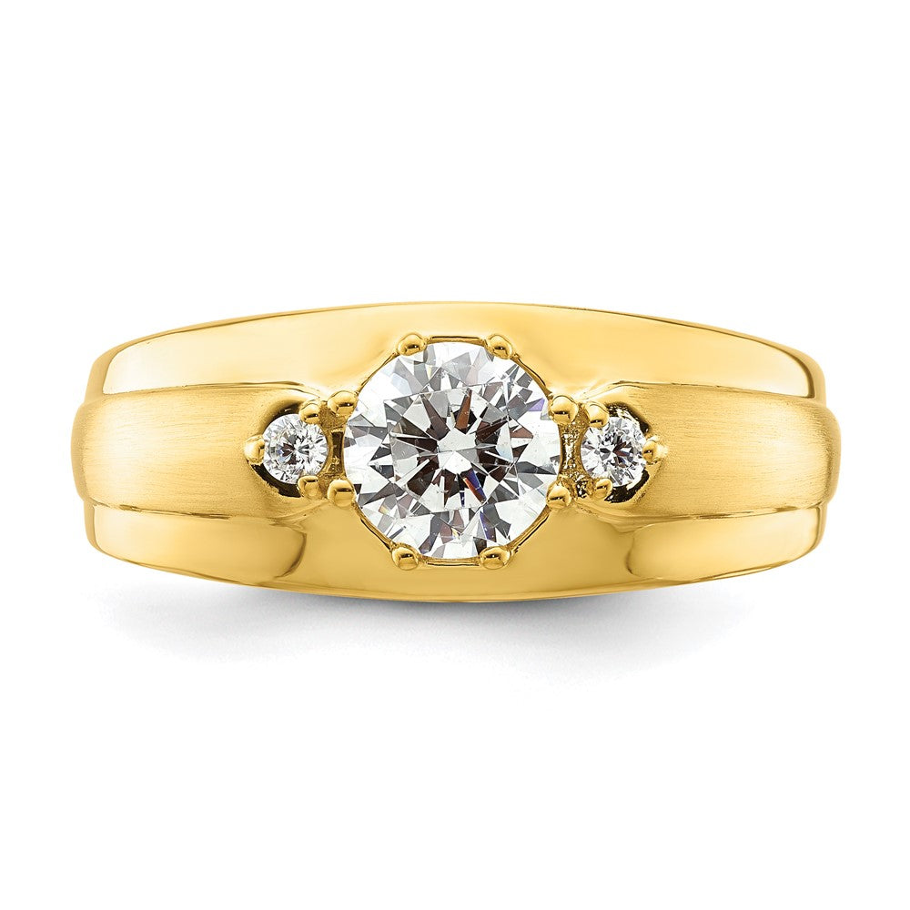 Gold Diamond Mens Rings