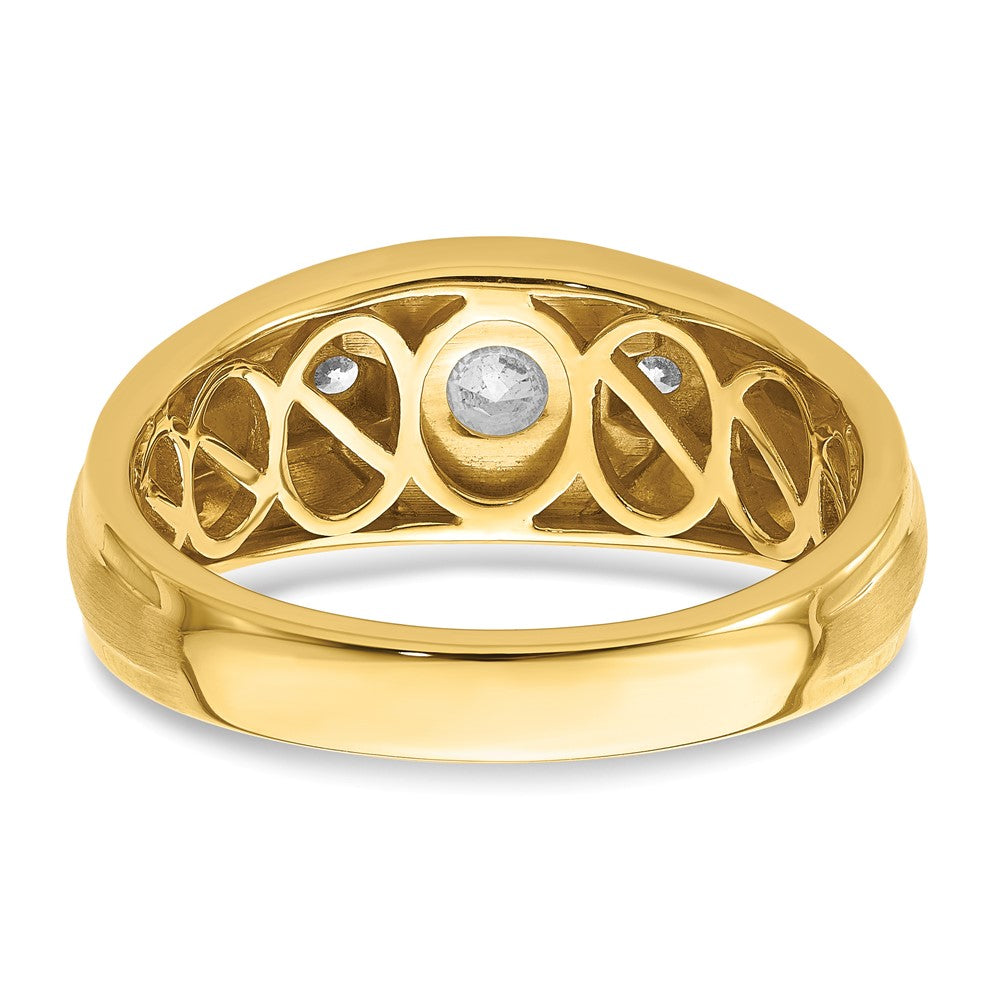 Gold Diamond Mens Rings