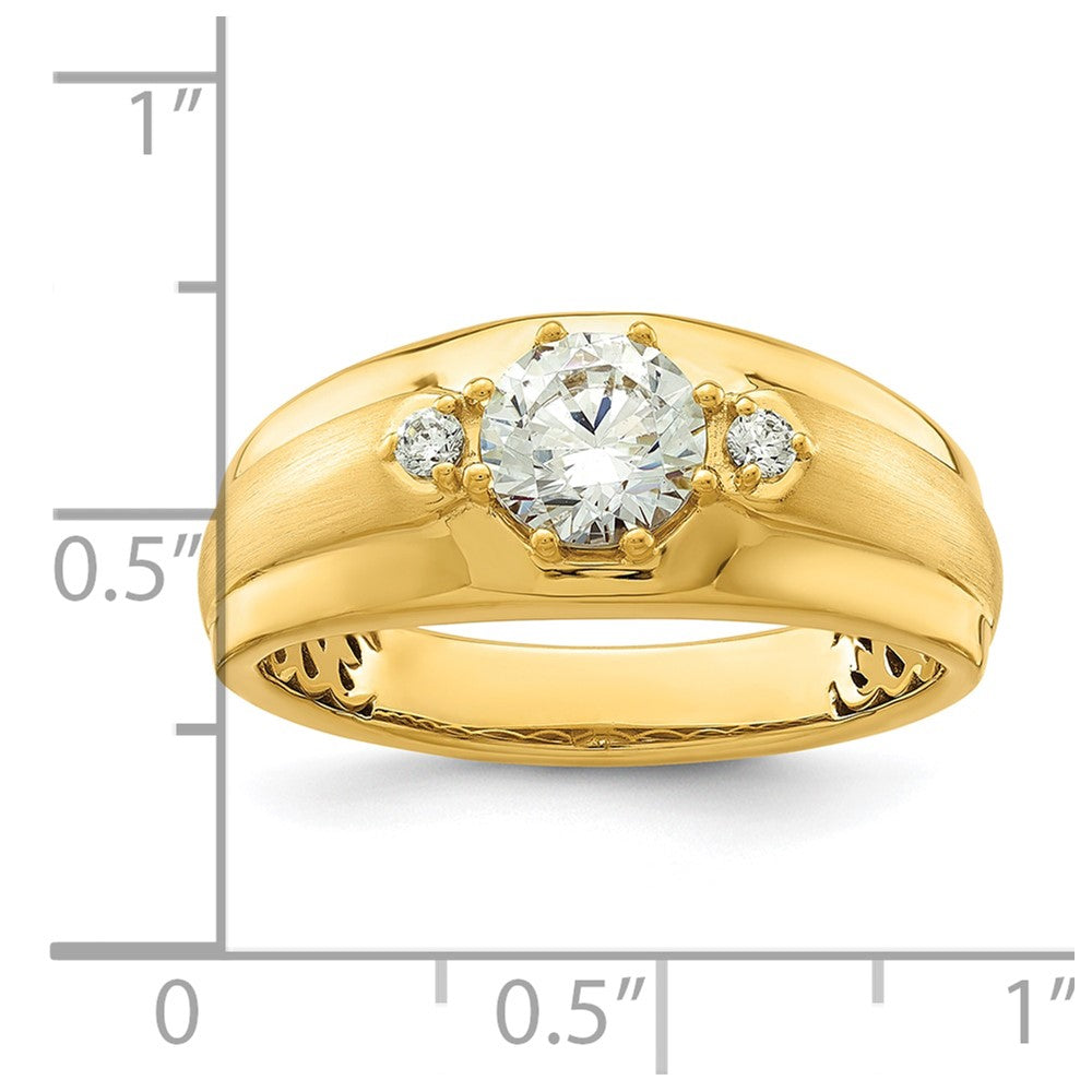 Gold Diamond Mens Rings