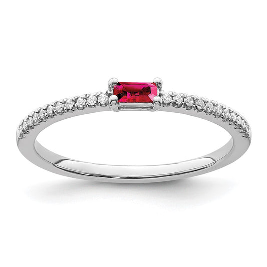 Gemstone and Diamond Rings