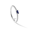 Gemstone and Diamond Rings