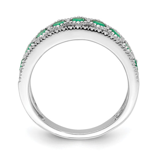 Gemstone and Diamond Rings