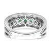 Gemstone and Diamond Rings