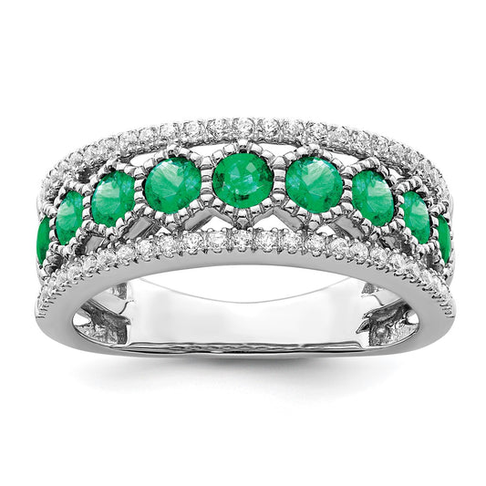 Gemstone and Diamond Rings