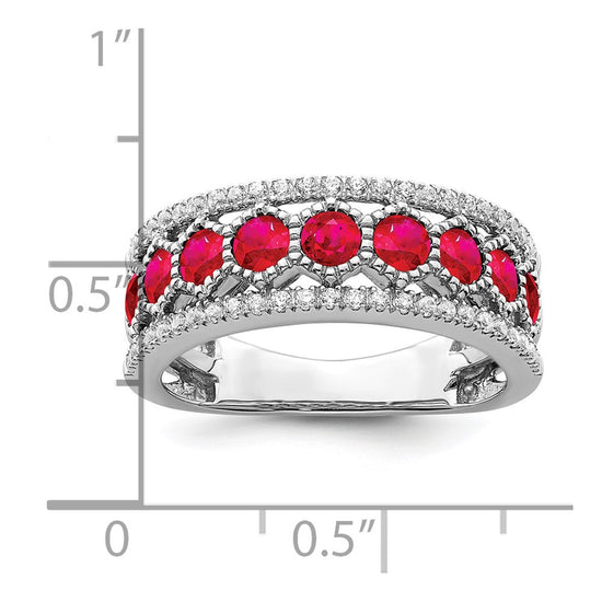 Gemstone and Diamond Rings