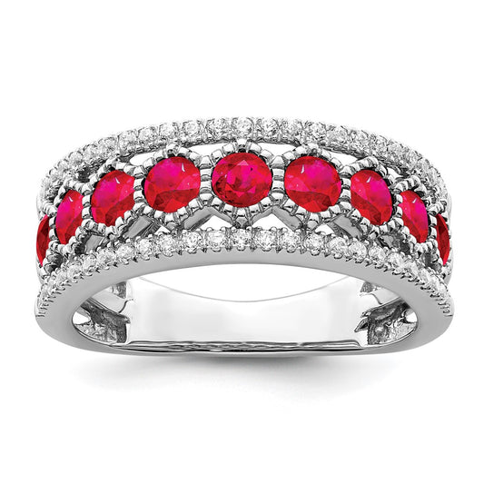 Gemstone and Diamond Rings