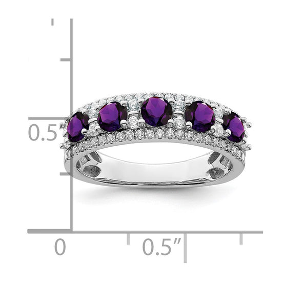 Gemstone and Diamond Rings