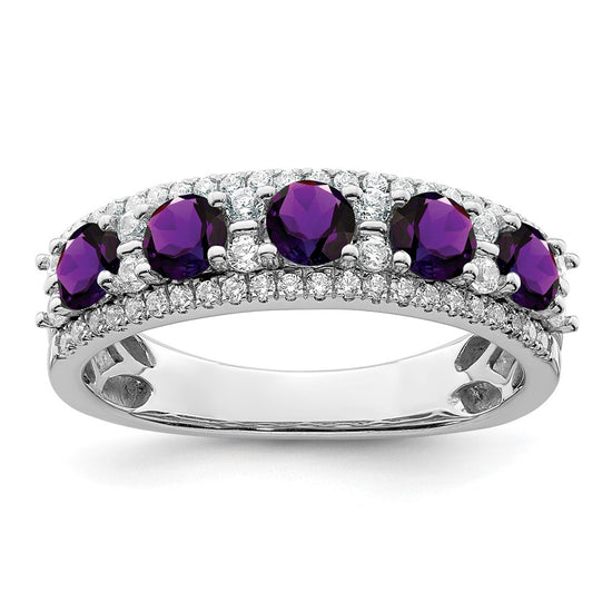 Gemstone and Diamond Rings
