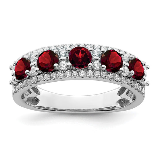 Gemstone and Diamond Rings