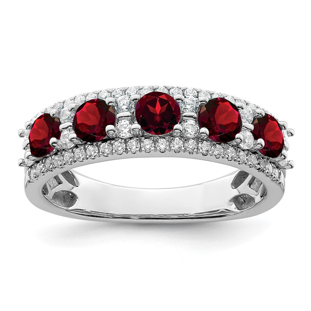 Gemstone and Diamond Rings