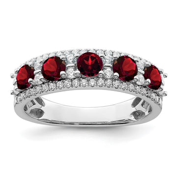 Gemstone and Diamond Rings