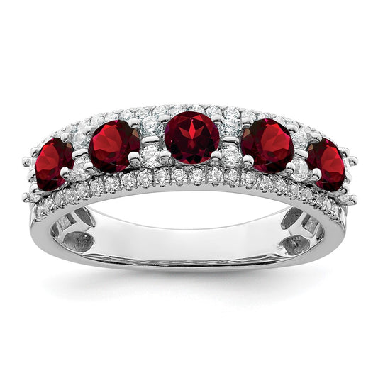 Gemstone and Diamond Rings