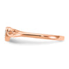 Gold Polished Heart Rings