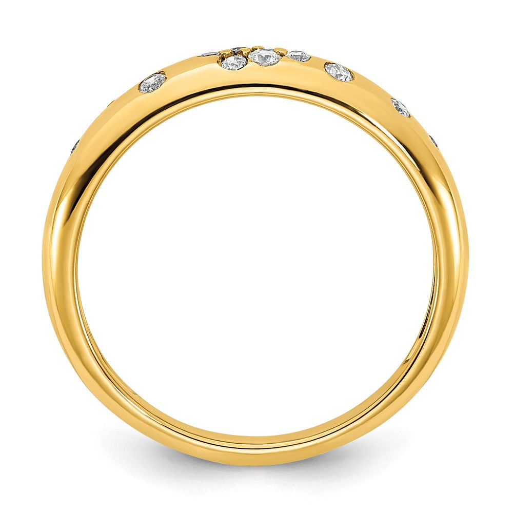 Gold Polished Fancy Diamond Rings