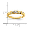 Gold Polished Fancy Diamond Rings