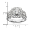 Diamond Semi-mount Engagement Rings